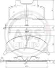 Abs Remblokset 38215 Abs Remblokset 38215