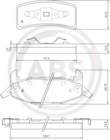 Abs Remblokset 38377 Abs Remblokset 38377