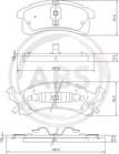 Abs Remblokset 38506 Abs Remblokset 38506