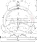 Abs Remblokset 38623 Abs Remblokset 38623