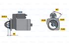 Bosch Starter 0 986 019 030 Bosch Starter 0 986 019 030