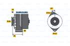 Alternator/Dynamo Bosch 0986041620 Alternator/Dynamo Bosch 0986041620
