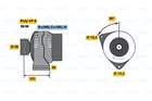 Bosch Alternator/Dynamo 0 986 040 180 Bosch Alternator/Dynamo 0 986 040 180