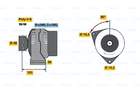 Bosch Alternator/Dynamo 0 986 039 740 Bosch Alternator/Dynamo 0 986 039 740