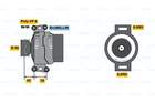 Bosch Alternator/Dynamo 0 986 047 840 Bosch Alternator/Dynamo 0 986 047 840