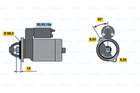 Bosch Starter 0 986 010 040 Bosch Starter 0 986 010 040