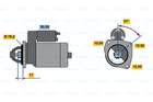 Bosch Starter 0 986 014 600 Bosch Starter 0 986 014 600
