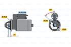 Bosch Starter 0 986 015 050 Bosch Starter 0 986 015 050