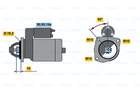 Bosch Starter 0 986 015 150 Bosch Starter 0 986 015 150
