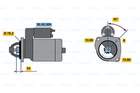 Bosch Starter 0 986 017 180 Bosch Starter 0 986 017 180