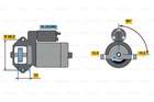 Bosch Starter 0 986 023 570 Bosch Starter 0 986 023 570