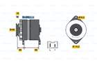 Bosch Alternator/Dynamo 0 986 037 281 Bosch Alternator/Dynamo 0 986 037 281
