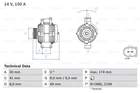 Alternator/Dynamo Bosch 0986047240 Alternator/Dynamo Bosch 0986047240