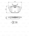 Bosch Remblokset 0 986 424 545 Bosch Remblokset 0 986 424 545