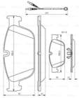 Bosch Remblokset 0 986 494 526 Bosch Remblokset 0 986 494 526