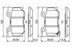 Bosch Remblokset 0 986 494 863 Bosch Remblokset 0 986 494 863