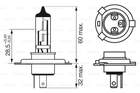 Bosch Gloeilamp koplamp / Gloeilamp mistlicht 1 987 302 048 Bosch Gloeilamp koplamp / Gloeilamp mistlicht 1 987 302 048