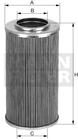 Mann-filter Hydrauliekfilter HD 946/2 Mann-filter Hydrauliekfilter HD 946/2