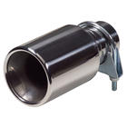 Mijnautoonderdelen Uss Inox Round 89mm L178mm 40-58mm AS 411 Mijnautoonderdelen Uss Inox Round 89mm L178mm 40-58mm AS 411