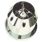 Mijnautoonderdelen Filter Tornado Chrome 76mm neck DK A042 Mijnautoonderdelen Filter Tornado Chrome 76mm neck DK A042