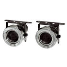 Mijnautoonderdelen FogLamp set clear/white LED ring H3 DL UNF04 Mijnautoonderdelen FogLamp set clear/white LED ring H3 DL UNF04