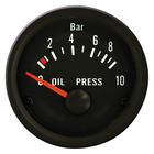Mijnautoonderdelen PI Black Oil Pressure 0-10 bar 52mm PI 48931 Mijnautoonderdelen PI Black Oil Pressure 0-10 bar 52mm PI 48931