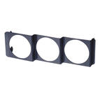 Mijnautoonderdelen PI DIN Panel Metal for 3x52 mm inst PI D352 Mijnautoonderdelen PI DIN Panel Metal for 3x52 mm inst PI D352