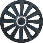 Wieldop Set Spyder 16" Black + Chro Mijnautoonderdelen pp5086b Wieldop Set Spyder 16" Black + Chro Mijnautoonderdelen pp5086b