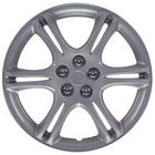 Mijnautoonderdelen "WielDop Set Wyoming 13"" Silver/La PP 9513SL Mijnautoonderdelen "WielDop Set Wyoming 13"" Silver/La PP 9513SL