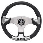 Sparco SteeringWheel P222 345mm zwart/grij SP 15THPUGR Sparco SteeringWheel P222 345mm zwart/grij SP 15THPUGR