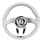 Simoni Racing Drag 350mm White Leather/Chrome spo SR DRAGW Simoni Racing Drag 350mm White Leather/Chrome spo SR DRAGW