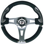Simoni Racing Indianapolis 330mm Black Eco Leathe SR IN33N Simoni Racing Indianapolis 330mm Black Eco Leathe SR IN33N