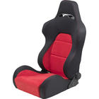Mijnautoonderdelen Sportseat Eco Soft Black/Red Chamoi SS 40R Mijnautoonderdelen Sportseat Eco Soft Black/Red Chamoi SS 40R