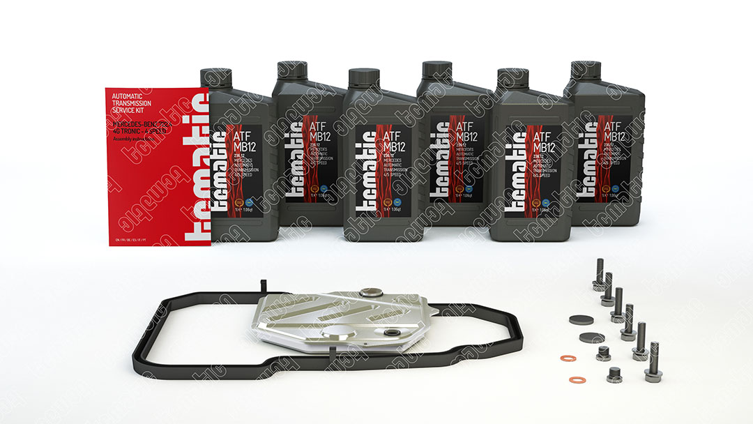 Onderd.set, olie verversen van automatische versnellingsbak Tcmatic 105.108.0002