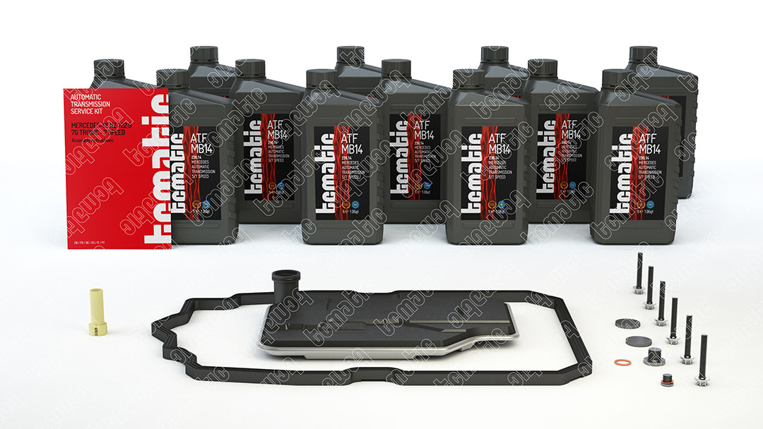 Onderd.set, olie verversen van automatische versnellingsbak Tcmatic 105.108.2009