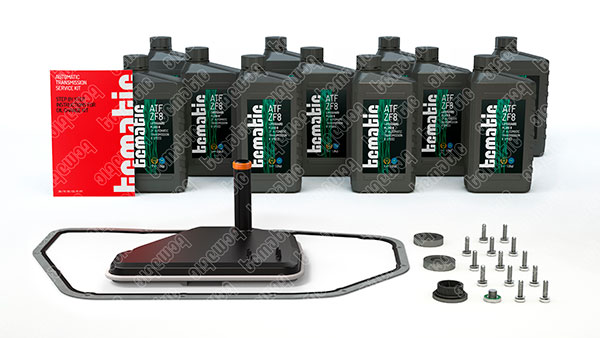 Onderd.set, olie verversen van automatische versnellingsbak Tcmatic 105.111.1017