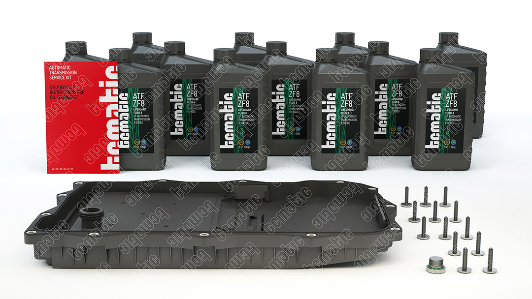 Onderd.set, olie verversen van automatische versnellingsbak Tcmatic 105.111.2028