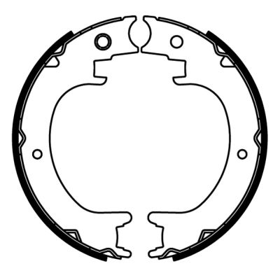 ABE Remschoenset, parkeerrem C07014ABE