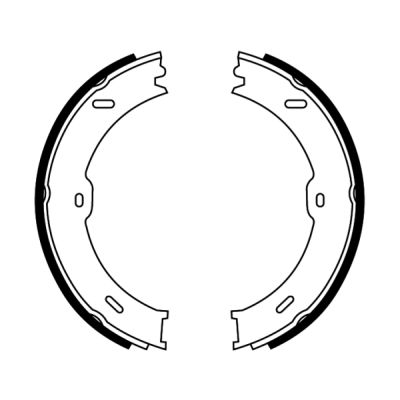 ABE Remschoenset, parkeerrem CRM009ABE