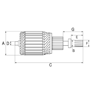 Hc-Cargo Anker, starter F 032 134 369
