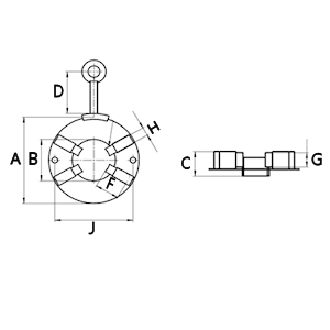 Hc-Cargo Houder, koolborstel F 032 235 742
