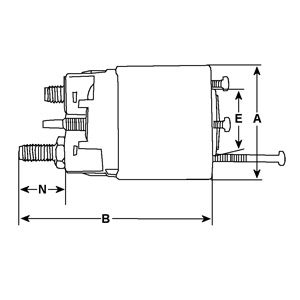 Hc-Cargo Magneetschakelaar, startmotor F 032 236 258