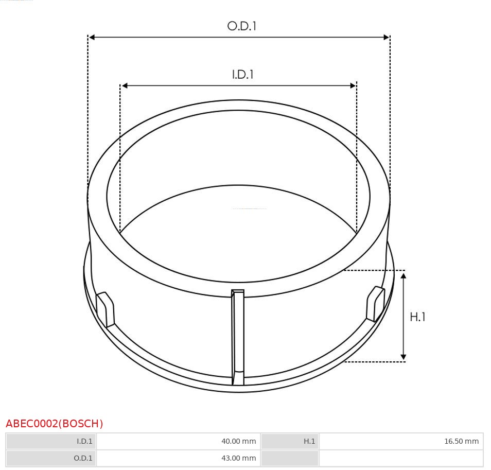 AS-PL Beschermkap, alternator/dynamo ABEC0002(BOSCH)