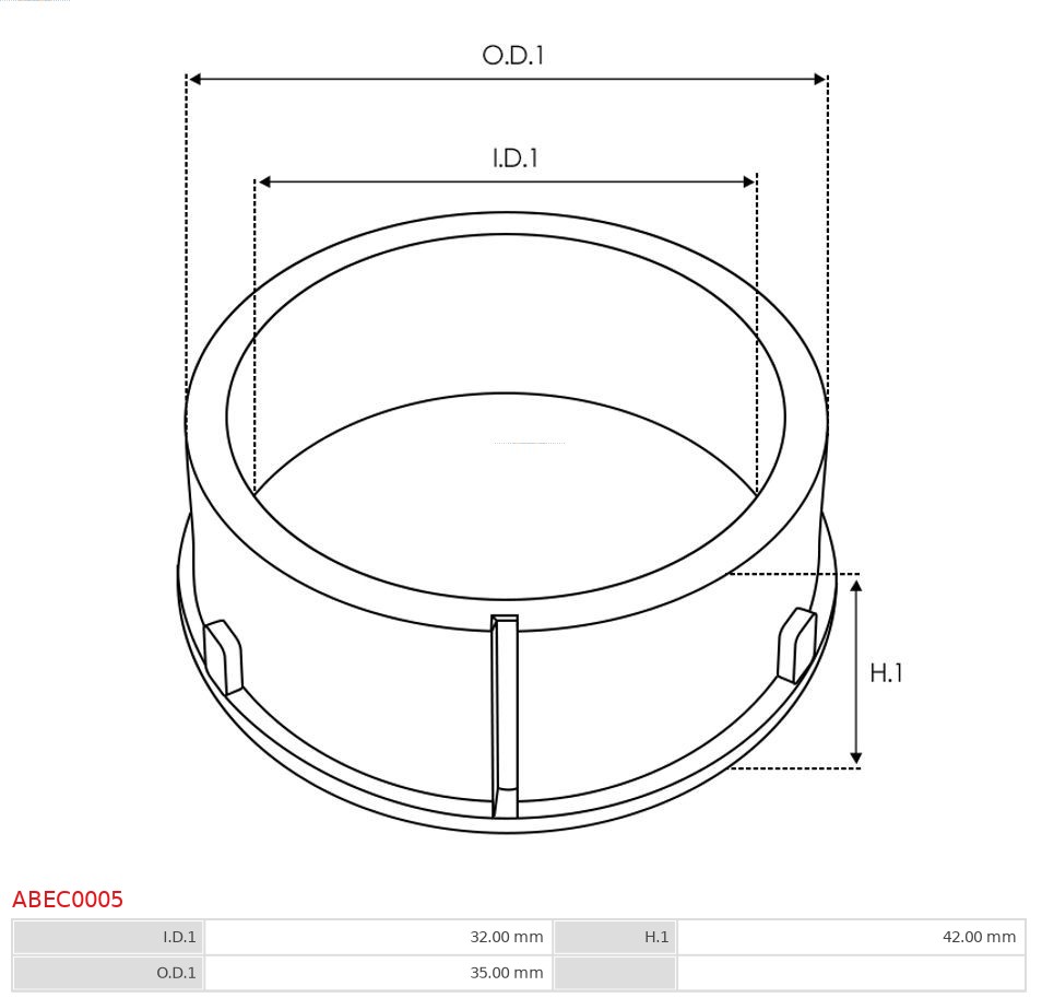 AS-PL Beschermkap, alternator/dynamo ABEC0005