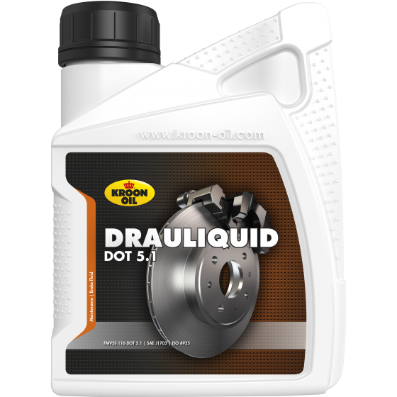 Kroon Oil Drauliquid DOT 5.1 500 ML Fles 35664