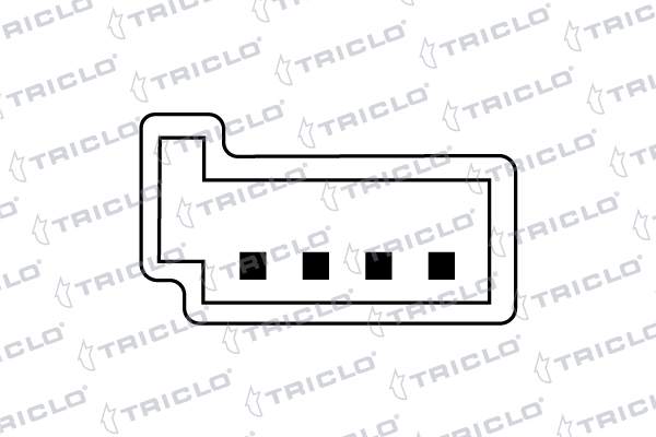 Triclo Schakelaar, achterklepregeling 128069