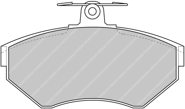 Remblokset Ferodo Racing FCP1312H