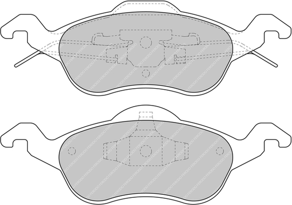 Ferodo Racing Remblokset FCP1318H