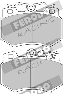 Ferodo Racing Remblokset FCP434H