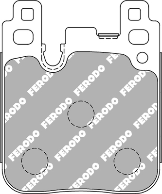 Remblokset Ferodo Racing FCP4663H